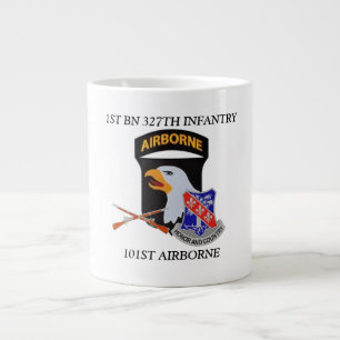 TASSE GÉANTE 1ST BN 327TH INFANTRY 101ST AIRBORNE JUMBO MUG
