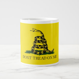 Tasse Géante 20 g/m2. Boug de café avec Drapeau de Gadsden sur 