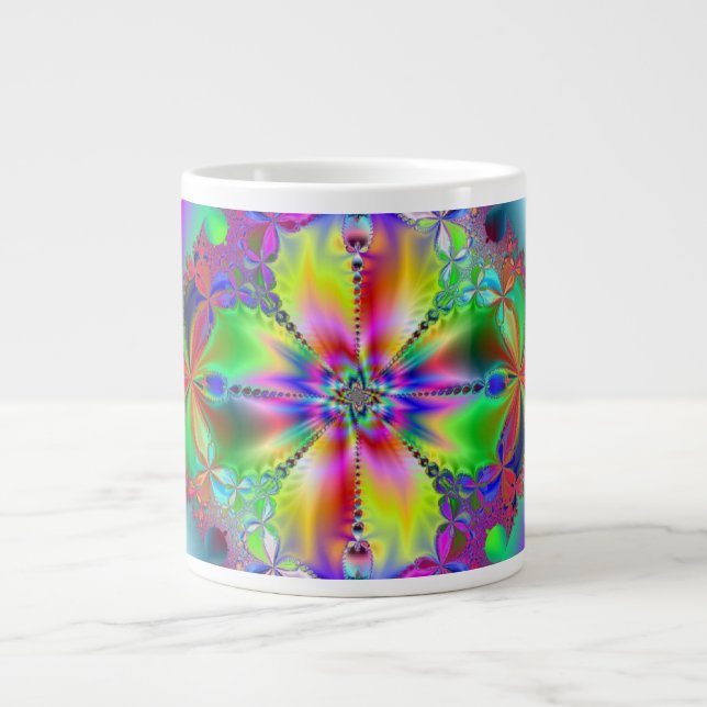Tasse Géante À l'intérieur de la fleur (Devant)