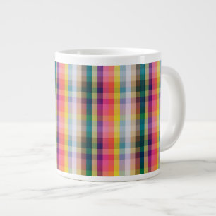 Tasse Géante Abstrait Scottish Plaid