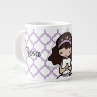 Adorable Première Sainte Communion petite fille mu