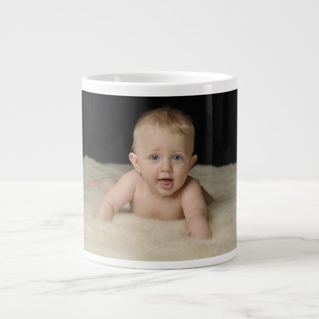 Tasse Géante Ajouter votre photo à ce Jumbo Mug (Devant)