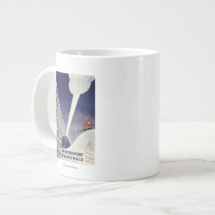 Tasse Géante Allemagne - Ski dans la Forêt-Noire