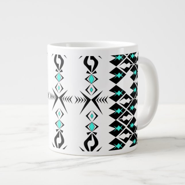 Tasse Géante Amadahy ~ Eau forestière (Devant droit)