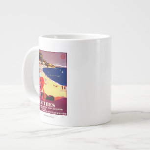 Tasse Géante Antibes PosterEurope Vintage