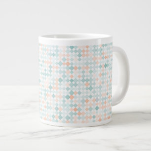 Tasse Géante Arrière - plan abstrait avec de petites taches