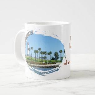 Tasse Géante Belle Jumbo Mug de Long Beach !