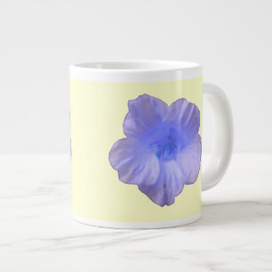Tasse Géante Belle Mug bleu Nasturtium