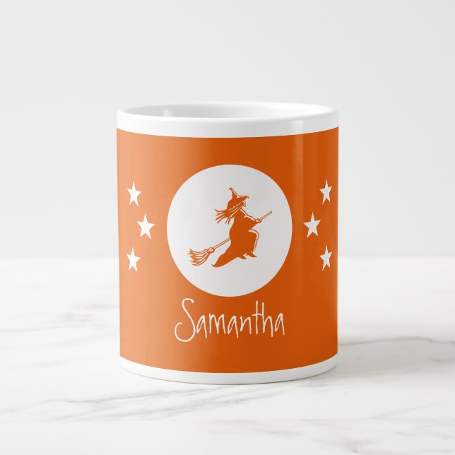 Tasse Géante Boug Jumbo Halloween, Orange (Devant)
