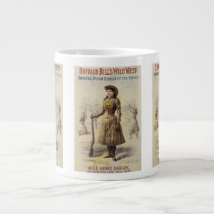 Tasse Géante Buffalo Bill's Wild West Show avec Annie Oakley
