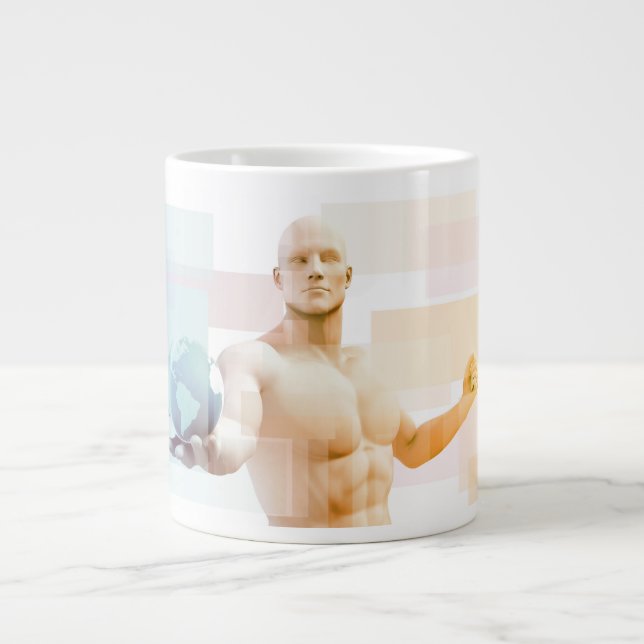 Tasse Géante Business Intelligence et Advanced Analytics (Devant)