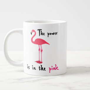 Tasse Géante Café Flamant rose Mug pour les amoureux de tout l