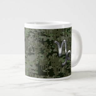 Tasse Géante Capricorne Zodiac Connexion Camion numérique Woodl