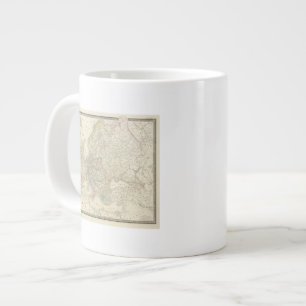 Tasse Géante Carte Atlas de l'Europe