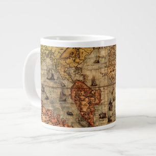Tasse Géante Carte de l'Ancien Monde de Columbus Jumbo Soup Mug