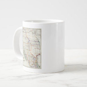 Tasse Géante Carte Du Mexique Et De La Californie