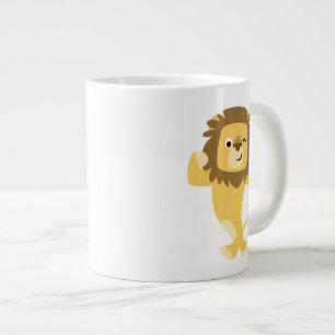 Tasse Géante Cartoon très fort Lion Jumbo Mug
