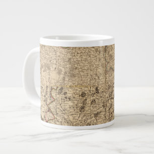 Tasse Géante Champs de bataille et routes romaines