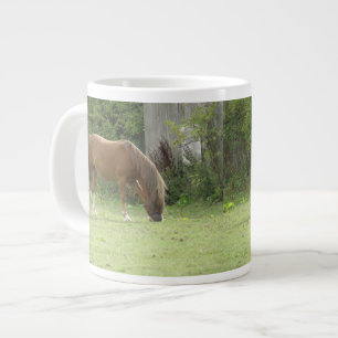 Tasse Géante Chestnut Brown Cheval Pâturage Mug