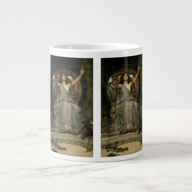 Tasse Géante Circe Offering the Cup to Ulysses par JW Waterhous (Devant)