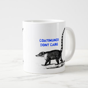 Tasse Géante Conception de Coatimundi Dont Care