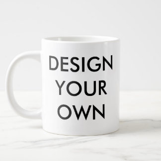 Tasse Géante Concevez votre propre Mug Jumbo personnalisé