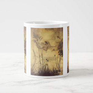 Tasse Géante Conte de fées vintage, La corde raide de la fée pa