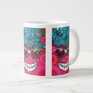 Tasse Géante Cool fou souriant lunettes de soleil Casquette ble