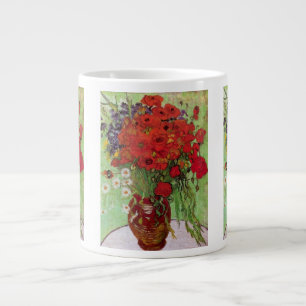 Tasse Géante Coquelicots et pâquerettes par Vincent van Gogh