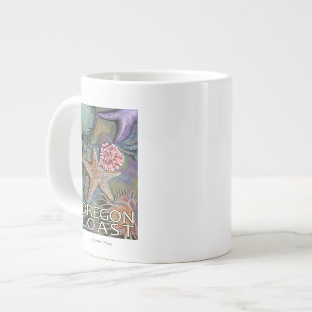 Tasse Géante Côte Tidepool de l'Orégon (Devant gauche)