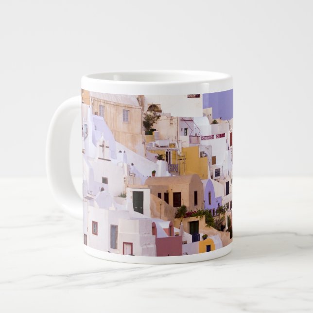 Tasse Géante Coucher de soleil à Oil, Santorin 2 (Devant gauche)