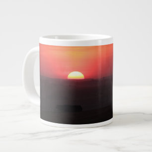 Tasse Géante Coucher de soleil sur la Palouse