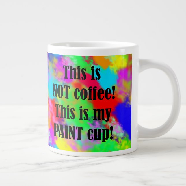Tasse Géante Coupe du monde de peinture (Droite)