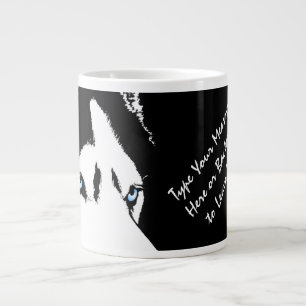 Tasse Géante Coupe Husky Jumbo Mug Sibérie Husky Personnalisée