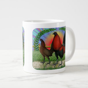 Tasse Géante Couronne de volaille de combat