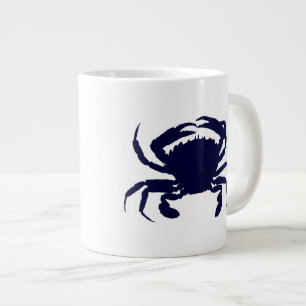 Tasse Géante Crabe bleu foncé 2