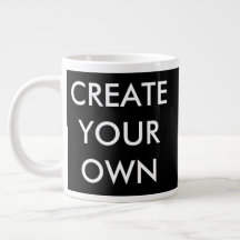 Créez votre propre Mug Géant Personnalisable