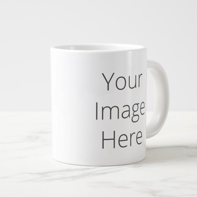 Tasse Géante Créez votre propre Musique Jumbo (Devant droit)