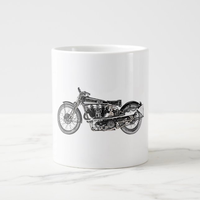 Tasse Géante Cyclisme Brough Superior 1929 (Devant)