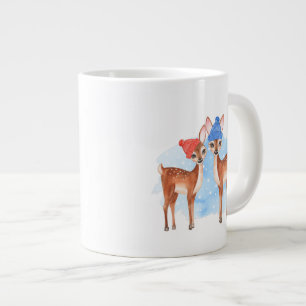 Tasse Géante Des crevettes. Hiver