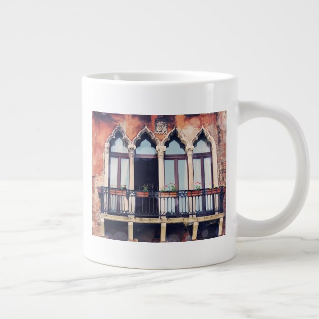 Tasse Géante Destinations | Bâtiment rustique de Venise (Droite)