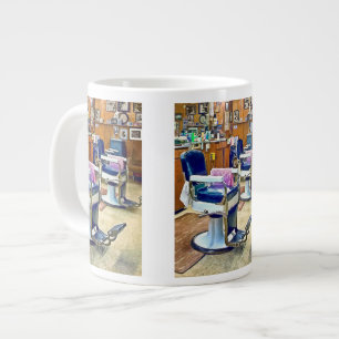 Tasse Géante Deux Chaises En Barbier Avec Capuchons En Barbre R