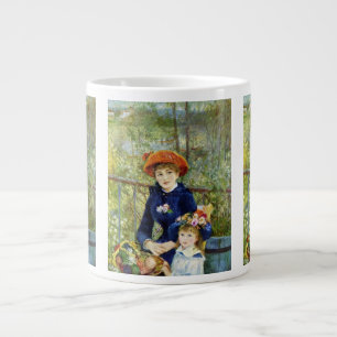 Tasse Géante Deux Sœurs (Sur la Terrasse) de Pierre Renoir