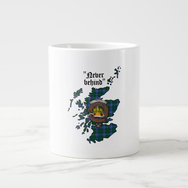 Tasse Géante Douglas Clan Badge Jumbo Mug (Devant)