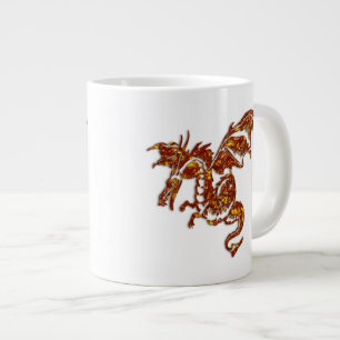 Tasse Géante Dragon Flamboyant