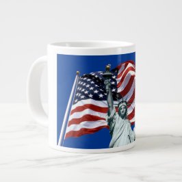 Tasse Géante Drapeau américain Liberty Mug