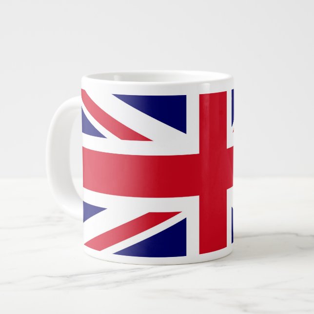 Tasse Géante Drapeau britannique (Devant gauche)