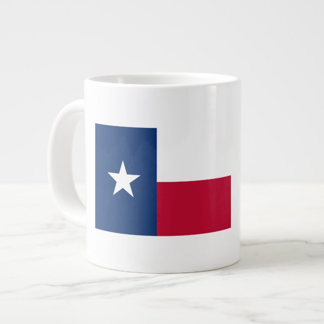Tasse Géante Drapeau du Texas (Devant gauche)