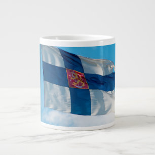 Tasse Géante Drapeau finlandais