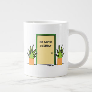 Tasse Géante Drôle de médecin ophtalmologue du bureau Café-dess